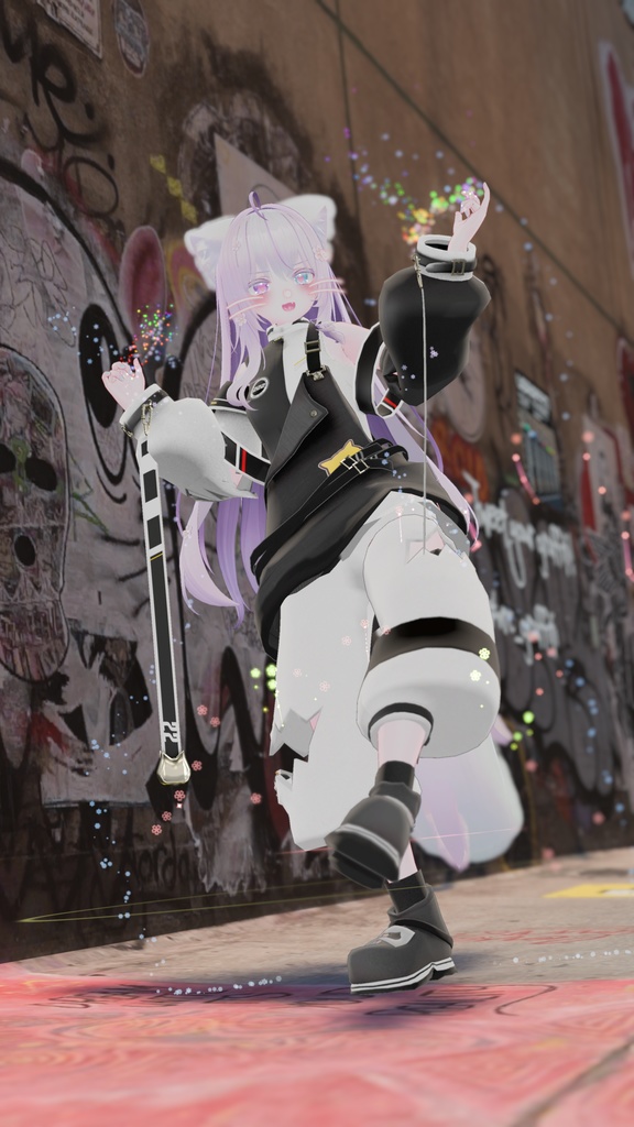 51アバター対応 Mischief ∑ Cat (VRChat向け衣装)#mumu_shop