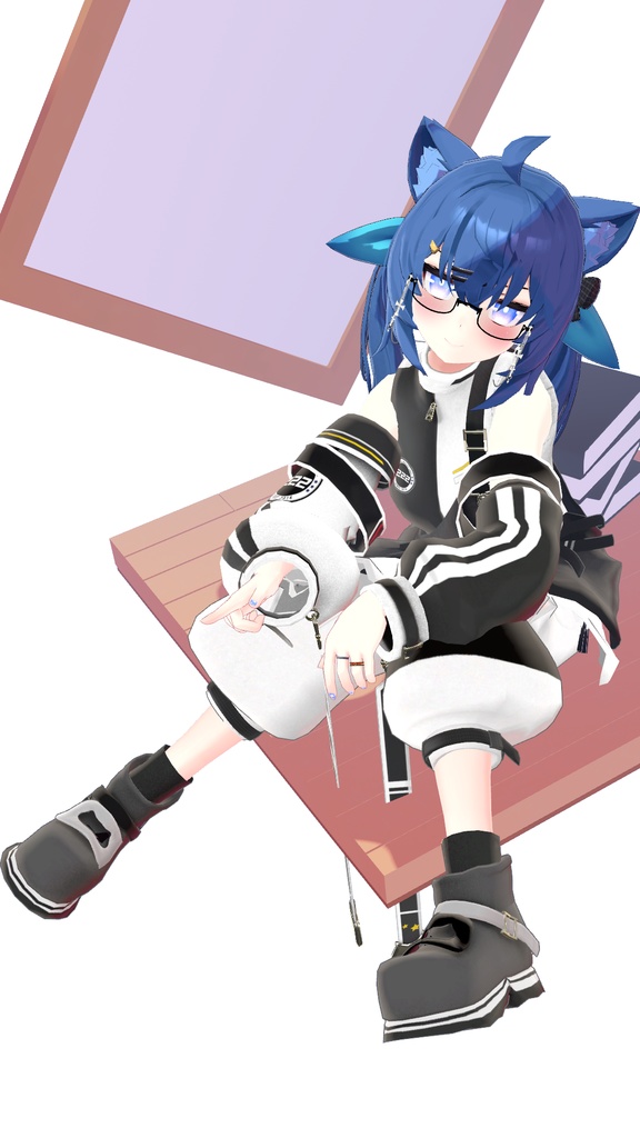 51アバター対応 Mischief ∑ Cat (VRChat向け衣装)#mumu_shop