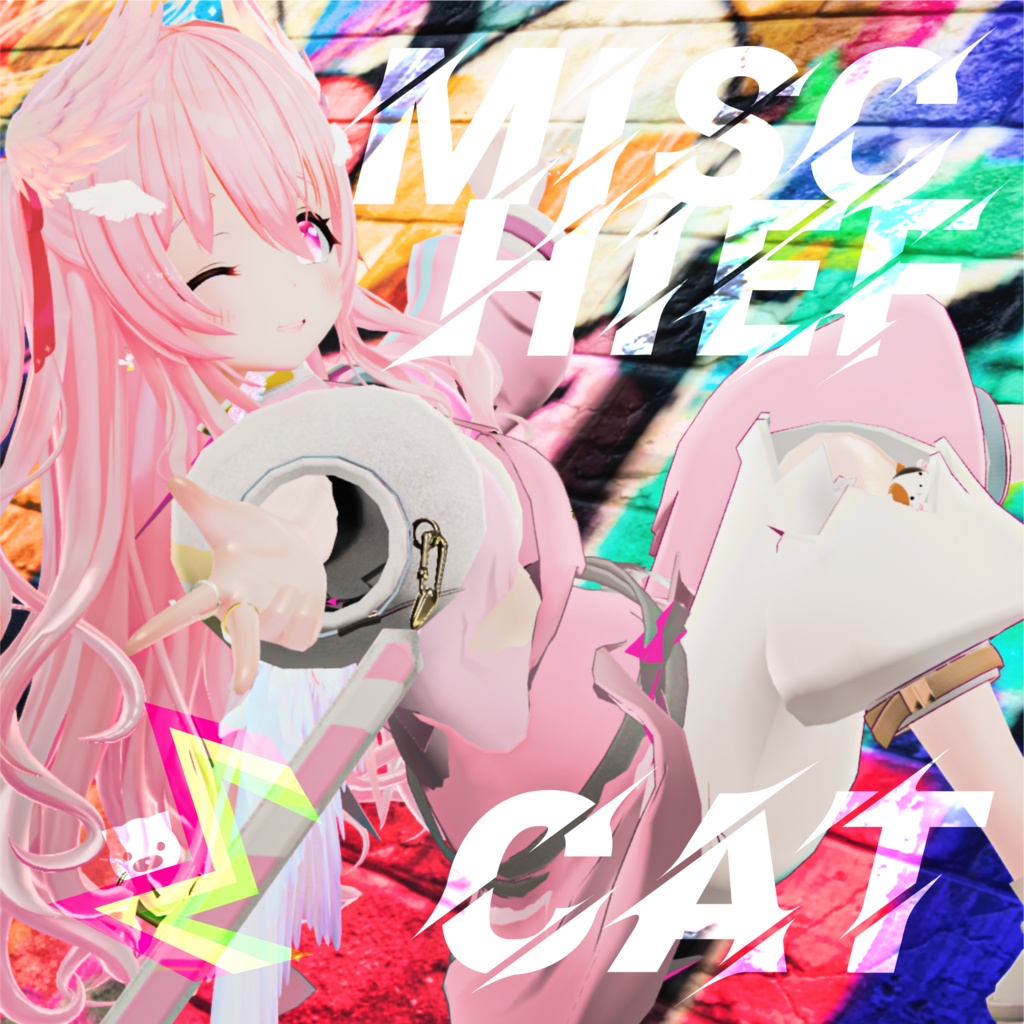 51アバター対応 Mischief ∑ Cat (VRChat向け衣装)#mumu_shop