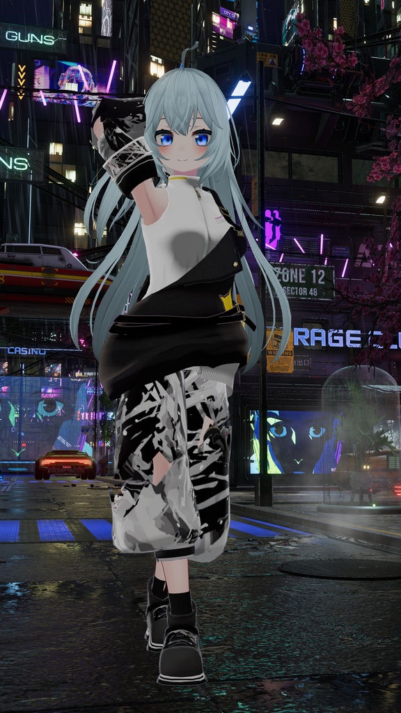 51アバター対応 Mischief ∑ Cat (VRChat向け衣装)#mumu_shop