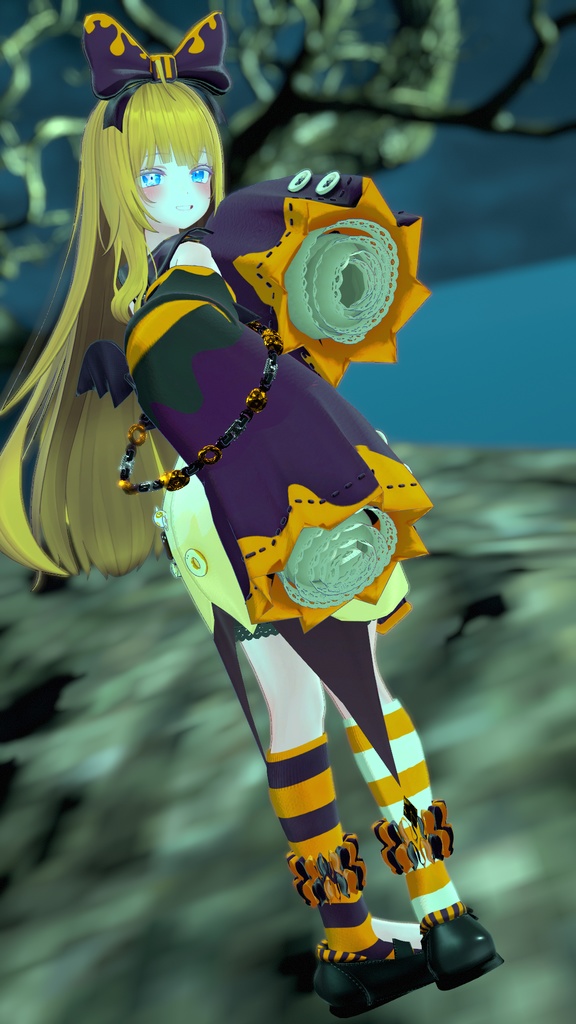 72アバター対応 NaughtySugerSweets (VRChat向け衣装)