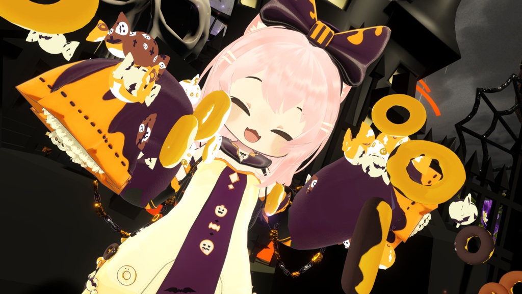 72アバター対応 NaughtySugerSweets (VRChat向け衣装)