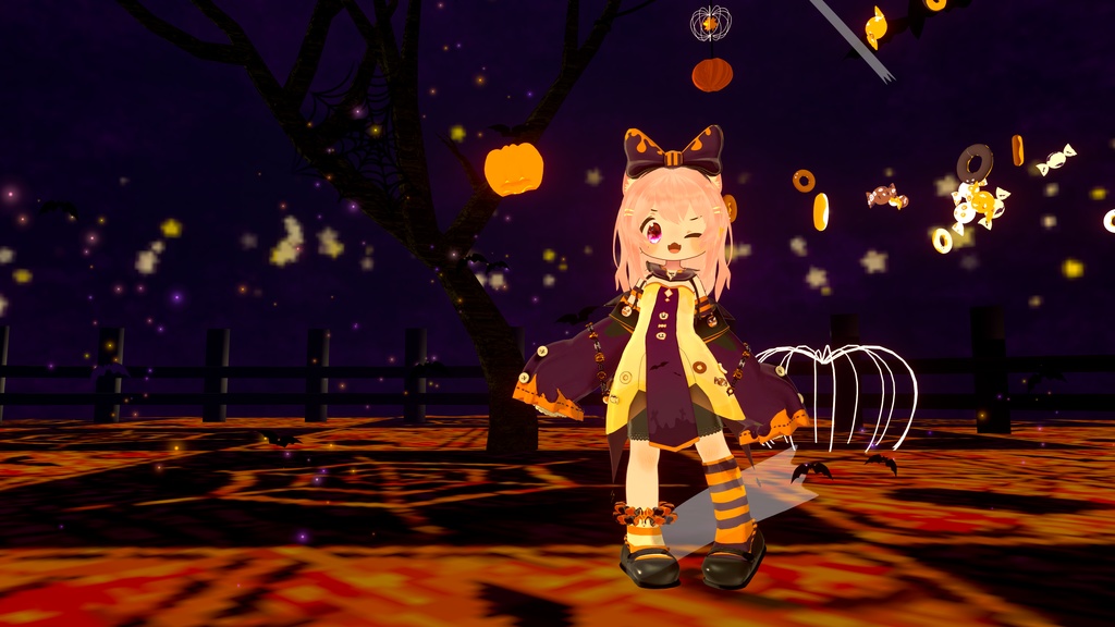 72アバター対応 NaughtySugerSweets (VRChat向け衣装)