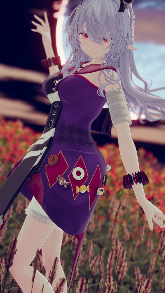 72アバター対応 NaughtySugerSweets (VRChat向け衣装)