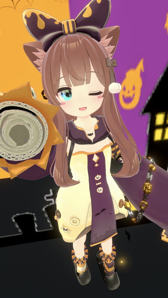 72アバター対応 NaughtySugerSweets (VRChat向け衣装)
