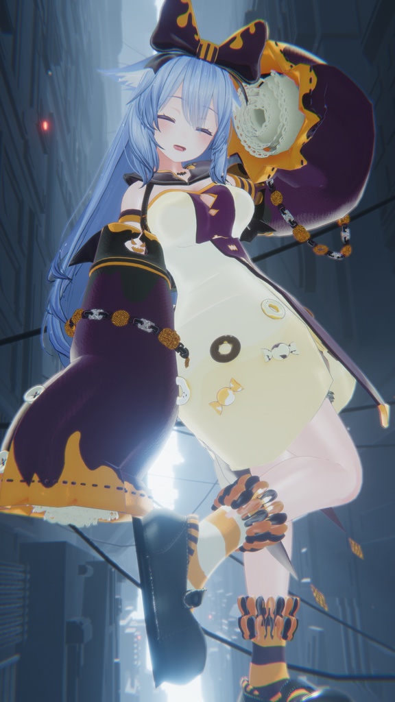 72アバター対応 NaughtySugerSweets (VRChat向け衣装)