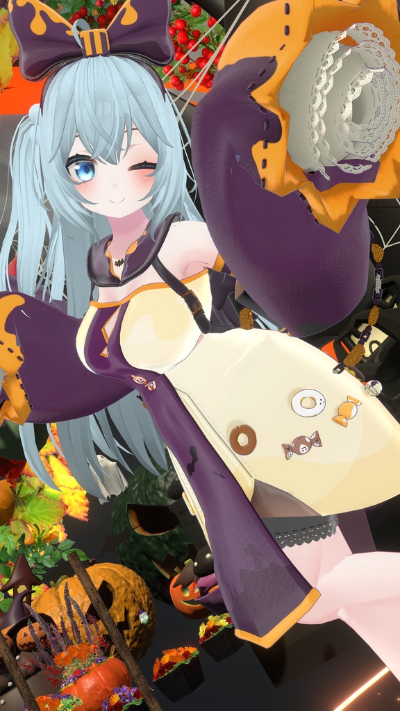 72アバター対応 NaughtySugerSweets (VRChat向け衣装)