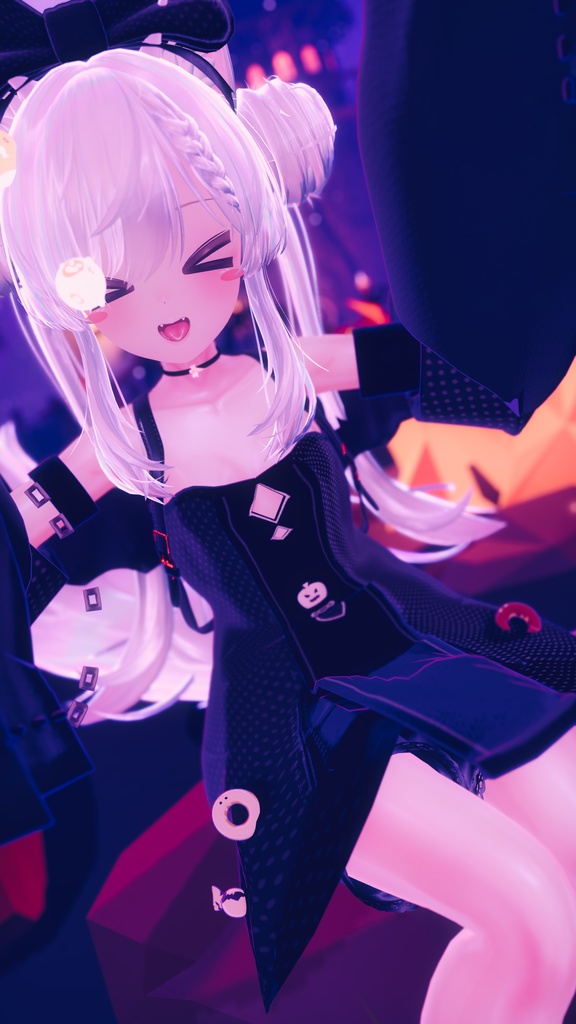 72アバター対応 NaughtySugerSweets (VRChat向け衣装)