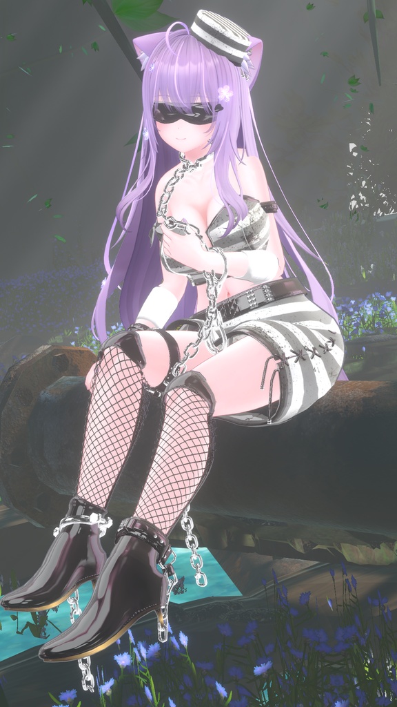 39アバター対応 Rebellious Chain (VRChat向け衣装)