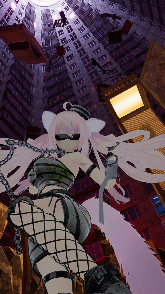 39アバター対応 Rebellious Chain (VRChat向け衣装)