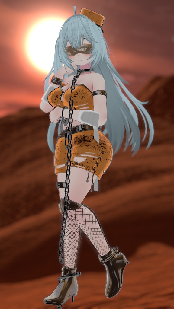 39アバター対応 Rebellious Chain (VRChat向け衣装)