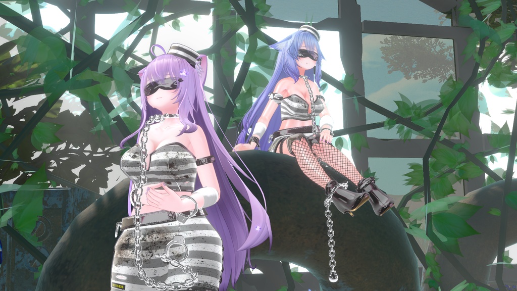 39アバター対応 Rebellious Chain (VRChat向け衣装)