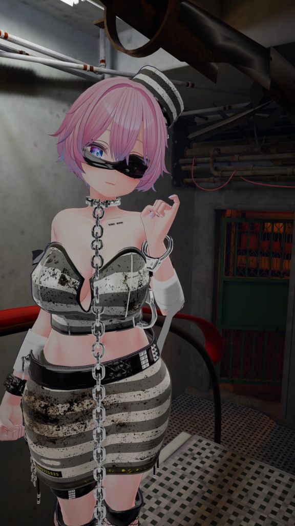 39アバター対応 Rebellious Chain (VRChat向け衣装)