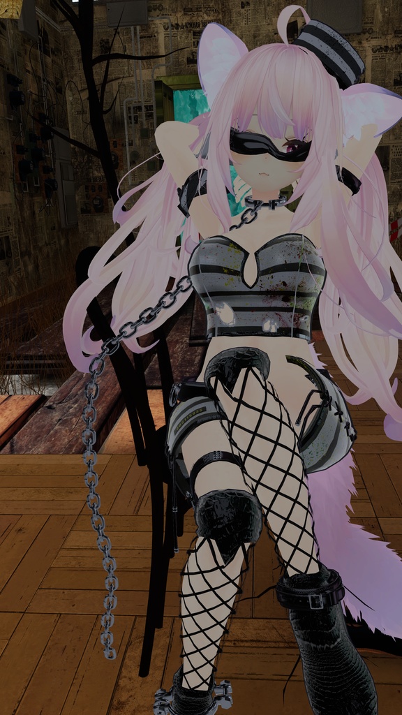 39アバター対応 Rebellious Chain (VRChat向け衣装)