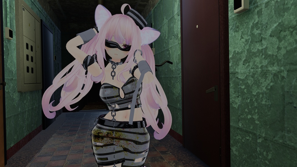39アバター対応 Rebellious Chain (VRChat向け衣装)