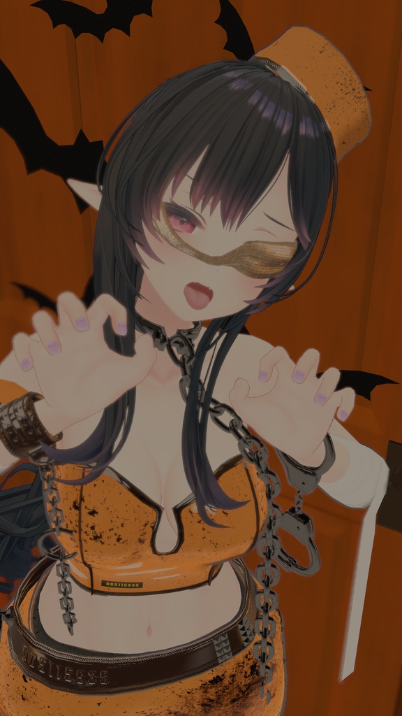 39アバター対応 Rebellious Chain (VRChat向け衣装)