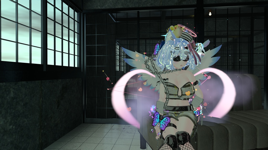 39アバター対応 Rebellious Chain (VRChat向け衣装)