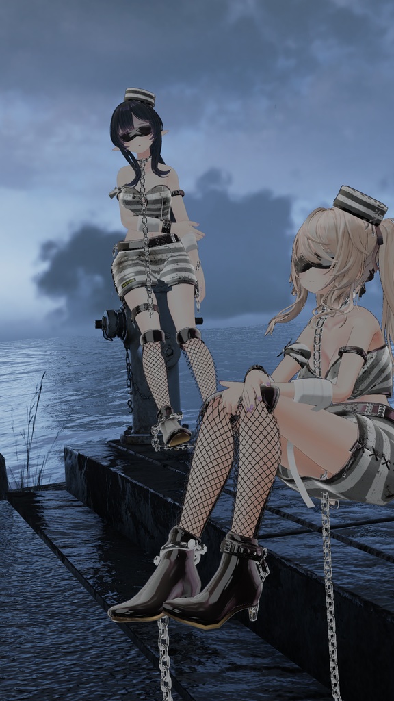 39アバター対応 Rebellious Chain (VRChat向け衣装)