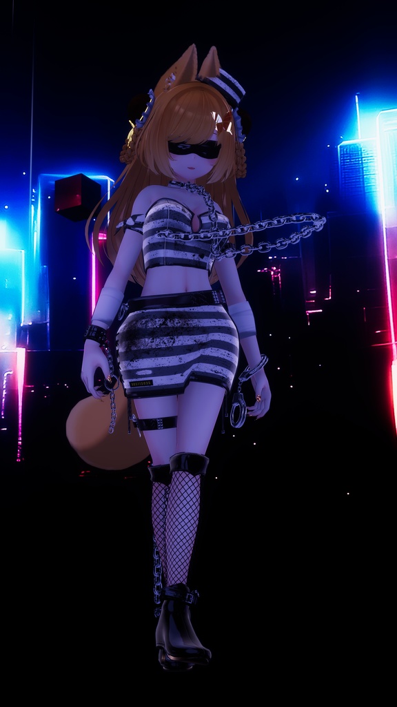 39アバター対応 Rebellious Chain (VRChat向け衣装)