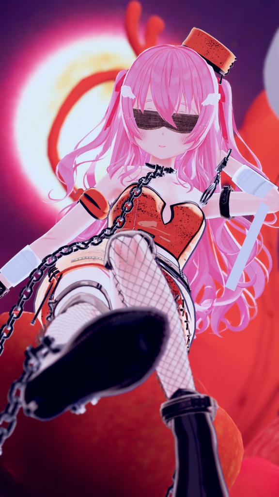 39アバター対応 Rebellious Chain (VRChat向け衣装)