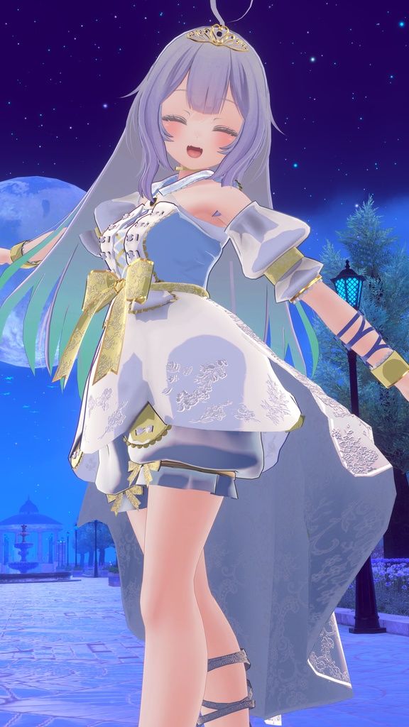 60アバター対応 氷奏響華(VRChat向け衣装)#mumu_shop