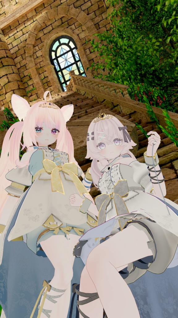 60アバター対応 氷奏響華(VRChat向け衣装)#mumu_shop