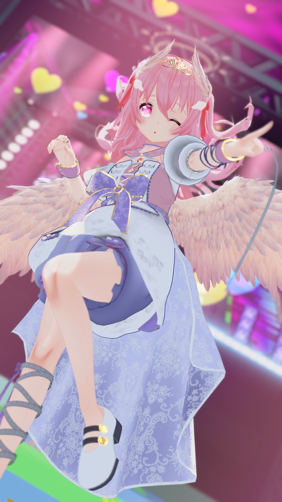 60アバター対応 氷奏響華(VRChat向け衣装)#mumu_shop