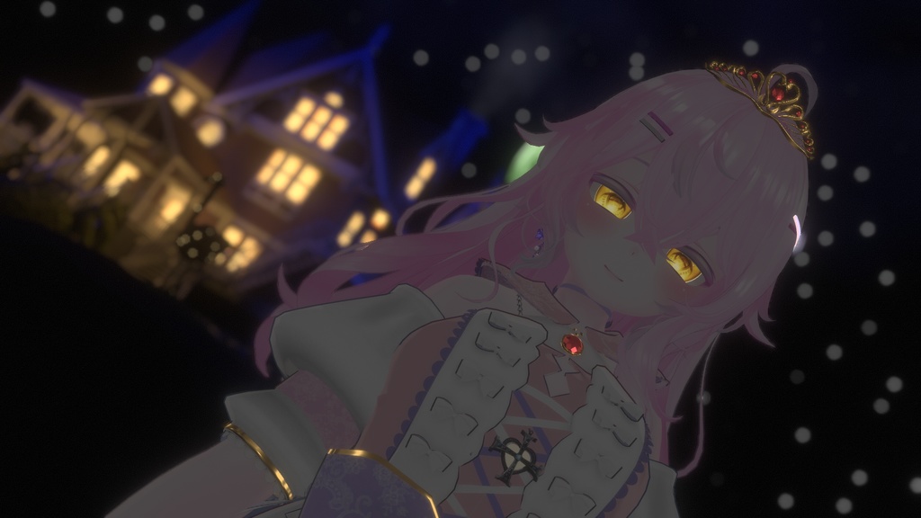 60アバター対応 氷奏響華(VRChat向け衣装)#mumu_shop