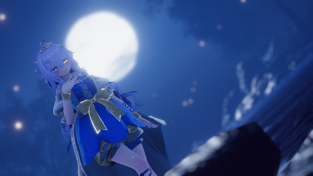 60アバター対応 氷奏響華(VRChat向け衣装)#mumu_shop