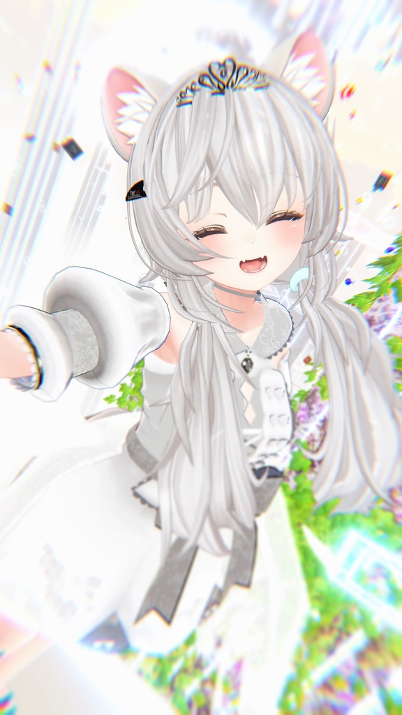 60アバター対応 氷奏響華(VRChat向け衣装)#mumu_shop