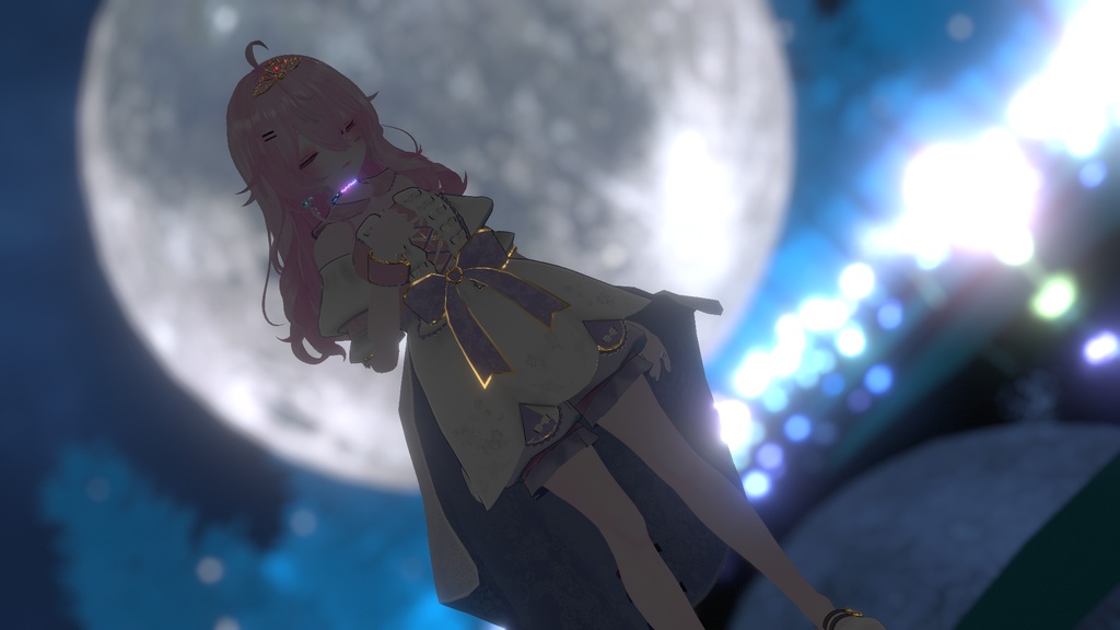 60アバター対応 氷奏響華(VRChat向け衣装)#mumu_shop