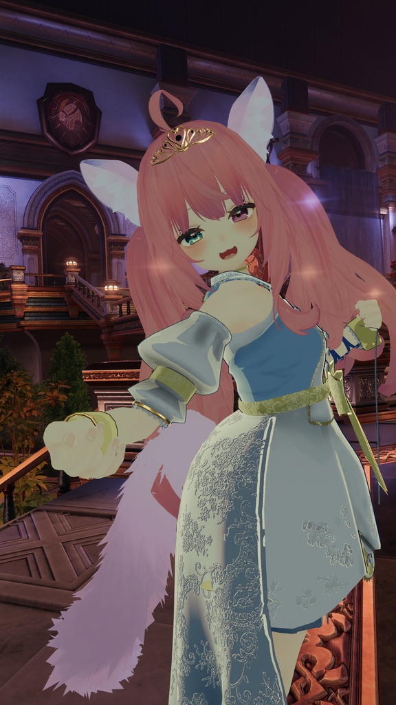 60アバター対応 氷奏響華(VRChat向け衣装)#mumu_shop
