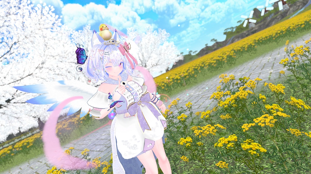 60アバター対応 氷奏響華(VRChat向け衣装)#mumu_shop