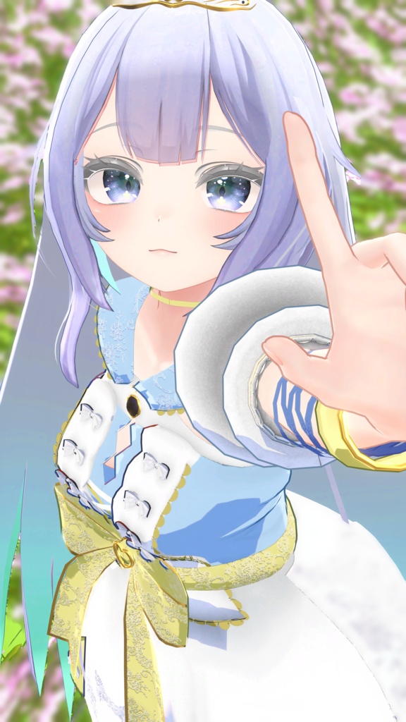 60アバター対応 氷奏響華(VRChat向け衣装)#mumu_shop
