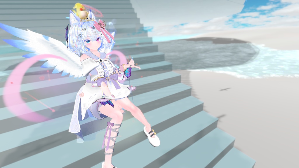 60アバター対応 氷奏響華(VRChat向け衣装)#mumu_shop