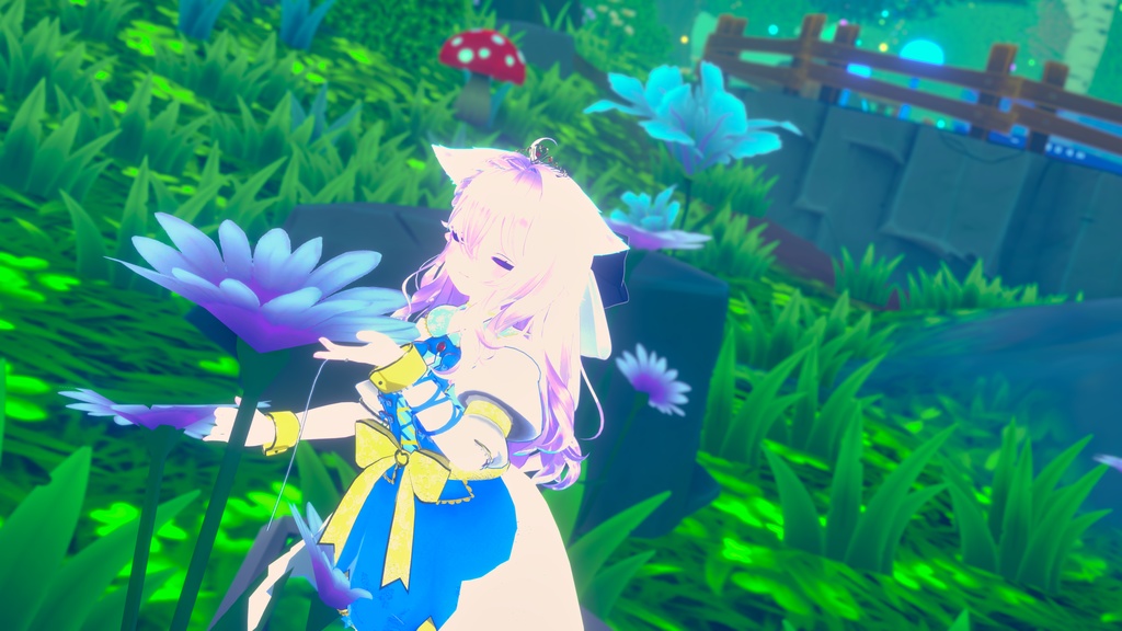 60アバター対応 氷奏響華(VRChat向け衣装)#mumu_shop