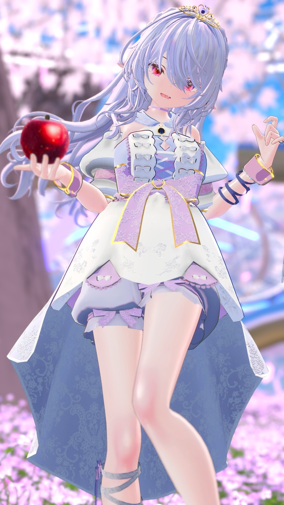 60アバター対応 氷奏響華(VRChat向け衣装)#mumu_shop