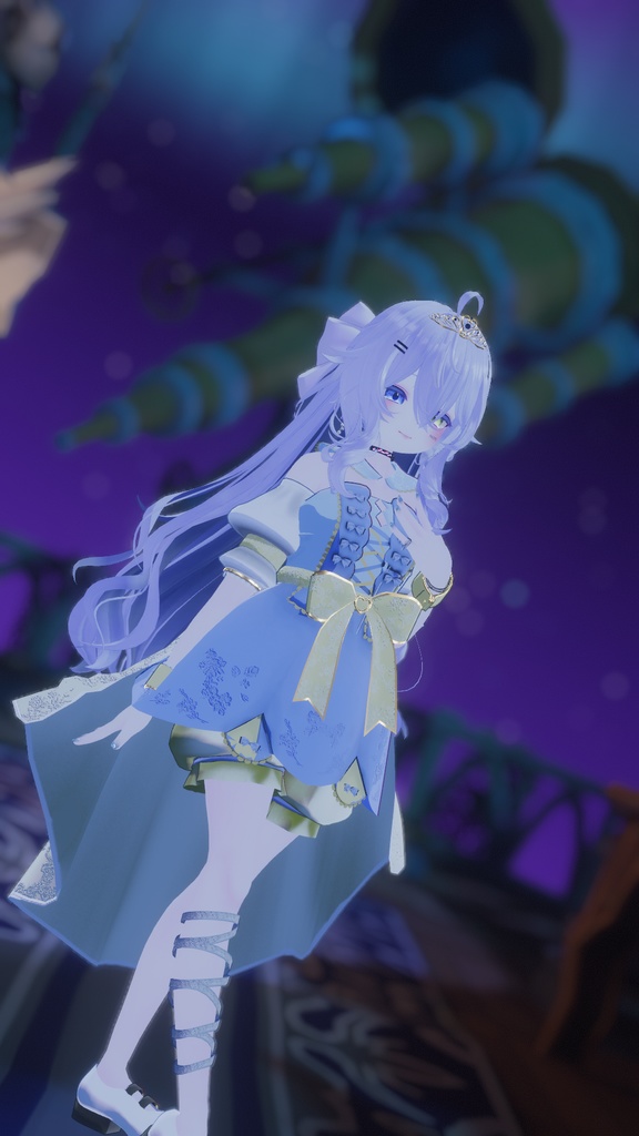 60アバター対応 氷奏響華(VRChat向け衣装)#mumu_shop