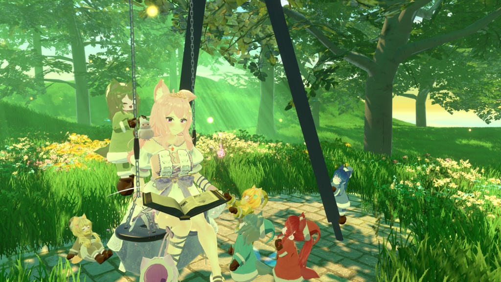 60アバター対応 氷奏響華(VRChat向け衣装)#mumu_shop