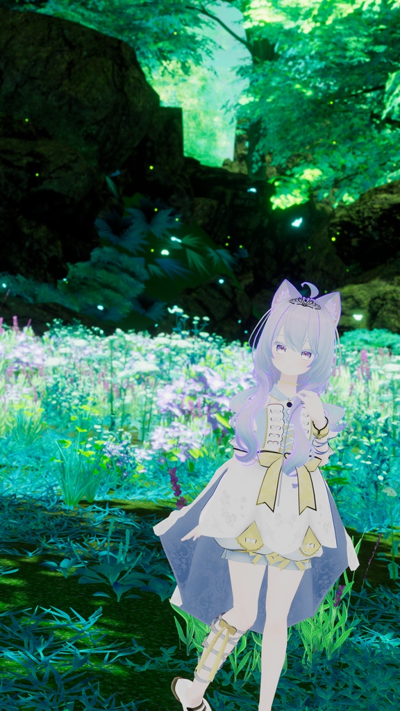 60アバター対応 氷奏響華(VRChat向け衣装)#mumu_shop