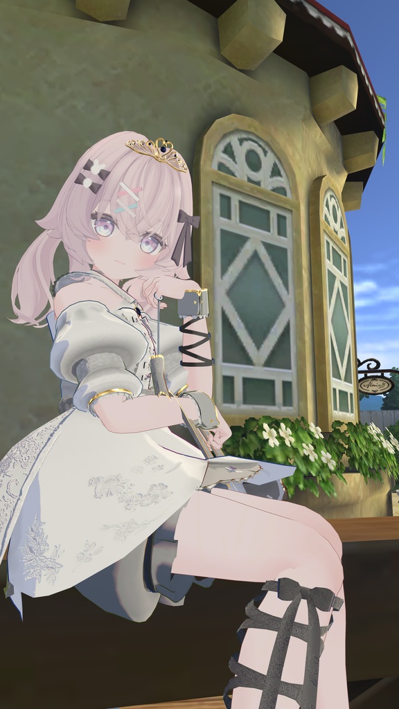 60アバター対応 氷奏響華(VRChat向け衣装)#mumu_shop