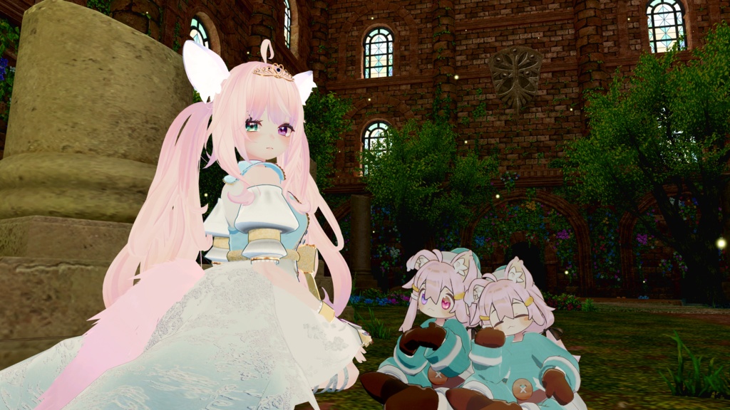 60アバター対応 氷奏響華(VRChat向け衣装)#mumu_shop