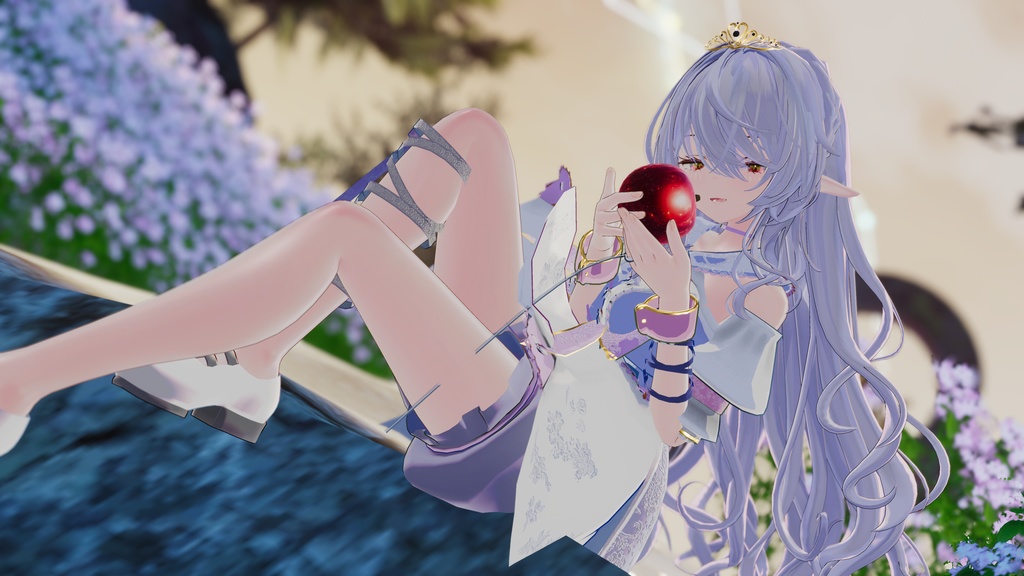 60アバター対応 氷奏響華(VRChat向け衣装)#mumu_shop