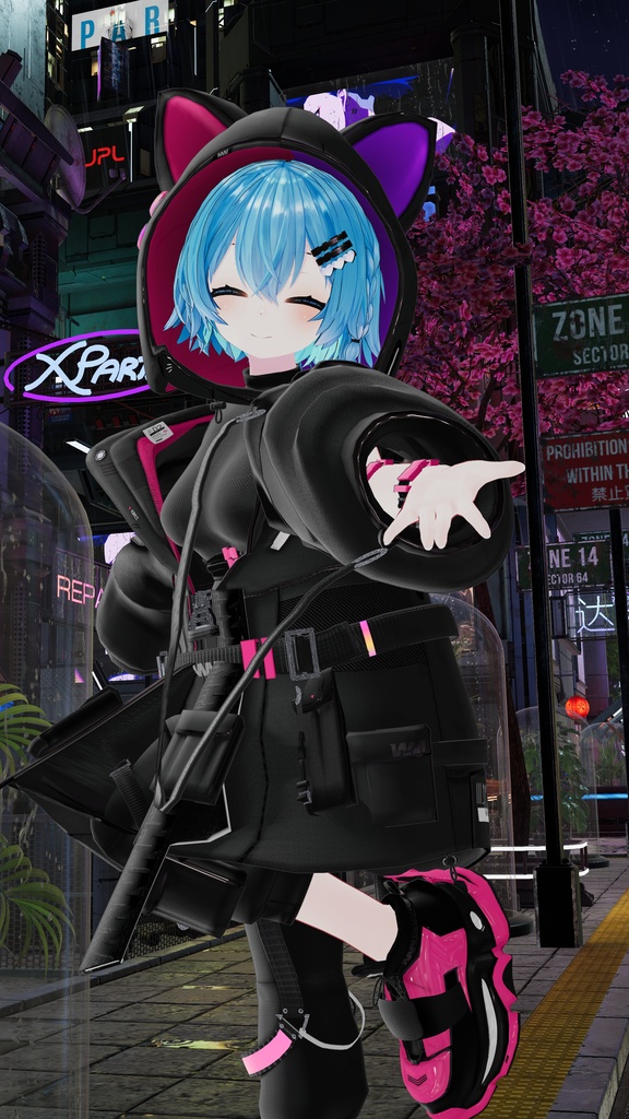 61アバター対応 NNN(VRChat向け衣装)#mumu_shop