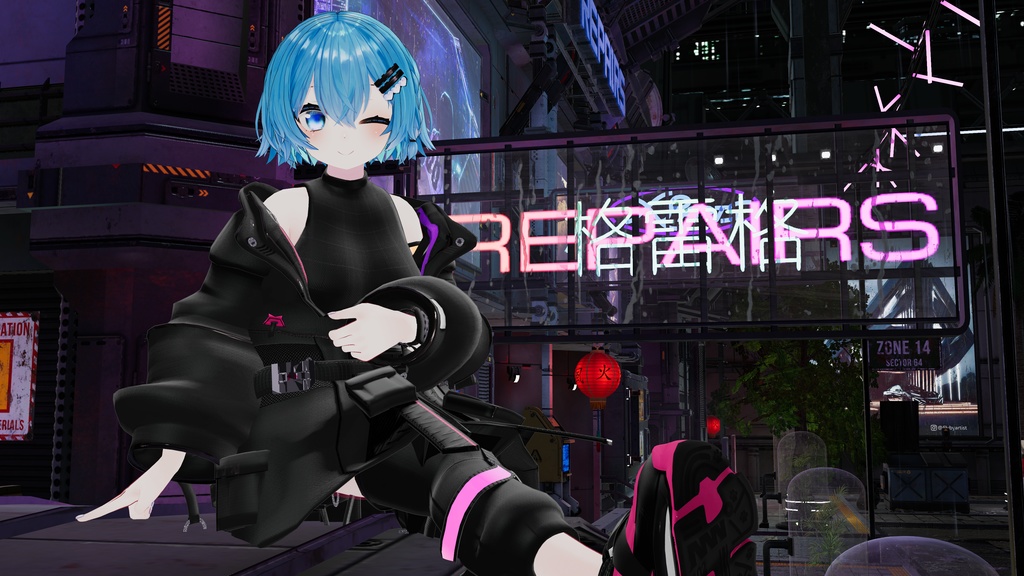 61アバター対応 NNN(VRChat向け衣装)#mumu_shop