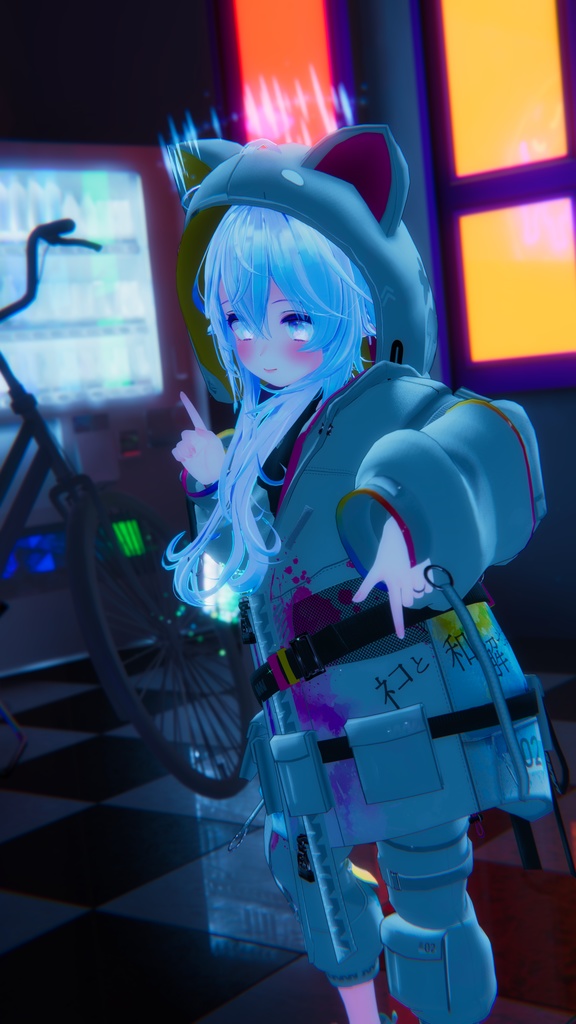 61アバター対応 NNN(VRChat向け衣装)#mumu_shop