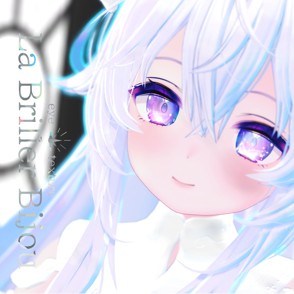 71アバター対応 La Briller Bijou-ラブリエビジュー(VRCHATアバター向アイテクスチャ)#mumu_shop