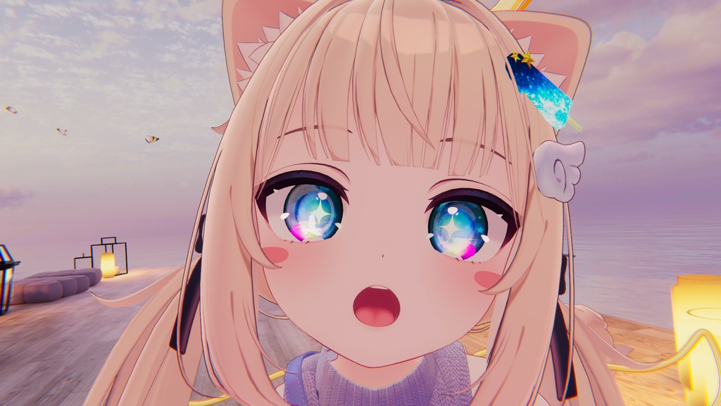 71アバター対応 La Briller Bijou-ラブリエビジュー(VRCHATアバター向アイテクスチャ)#mumu_shop