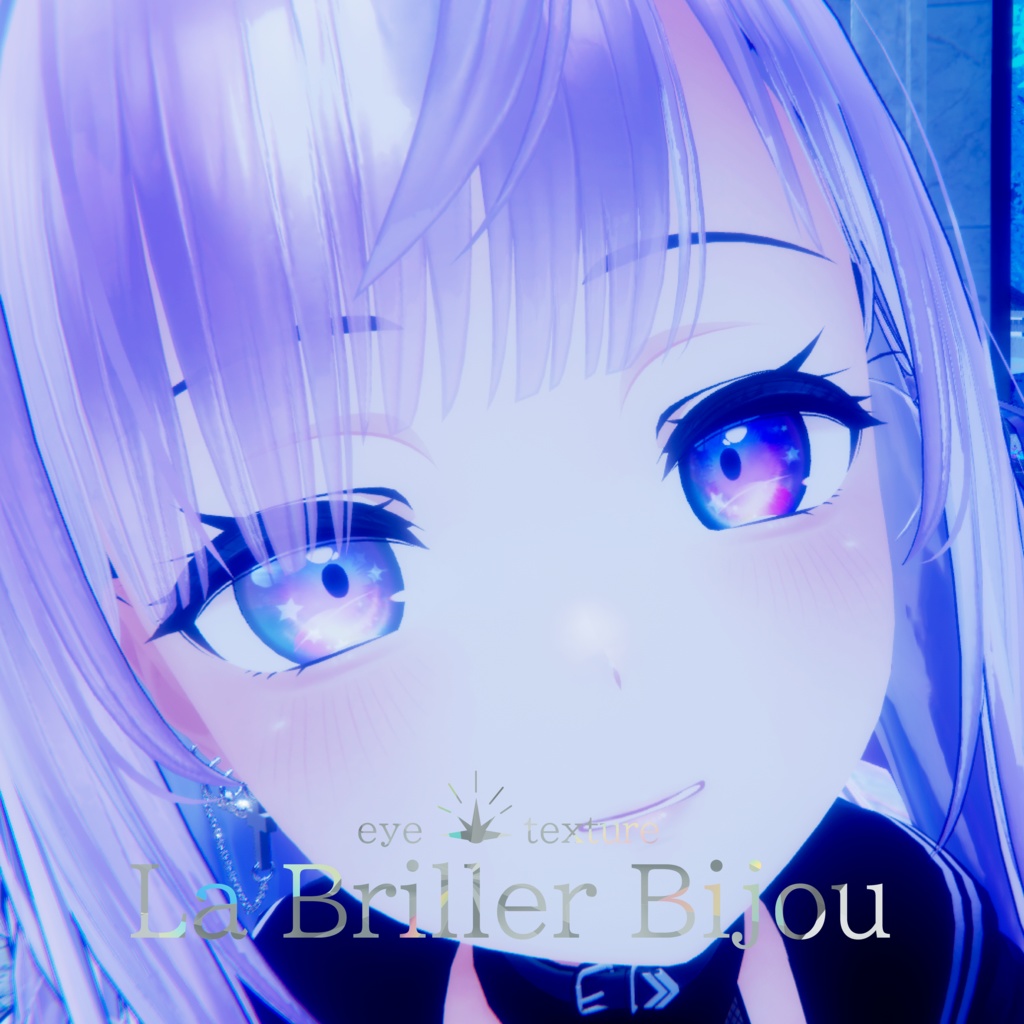 71アバター対応 La Briller Bijou-ラブリエビジュー(VRCHATアバター向アイテクスチャ)#mumu_shop