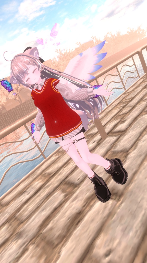 60アバター対応 Brise de Printemps -ブリーズドプランタン- (VRChat向け衣装)#mumu_shop